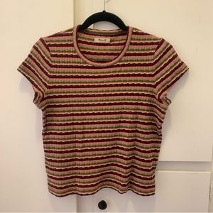 Madewell Ribbed Baby Tee